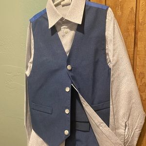 Fancy boys 3 pc vest outfit w/ shirt size 10
